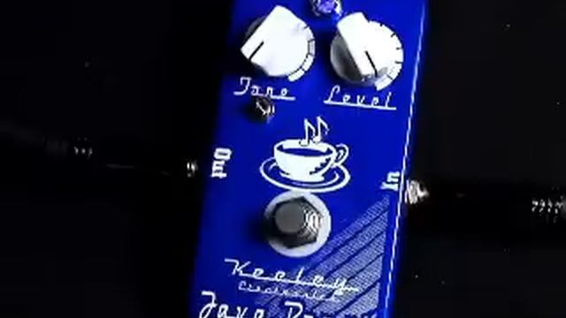 Keeley Java Boost Treble Booster Pedal смотреть онлайн