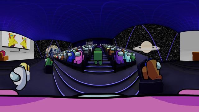 AMONG US 360° - CINEMA HALL 7 VR/360° ANIMATION | VR/360° Experience