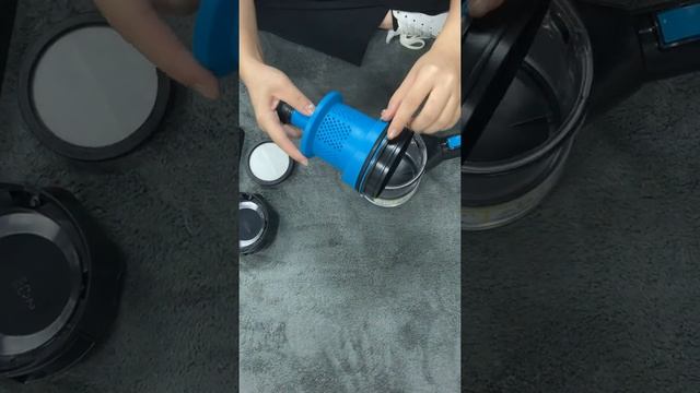 INSE V70 Cordless -How to install the motor part and filters