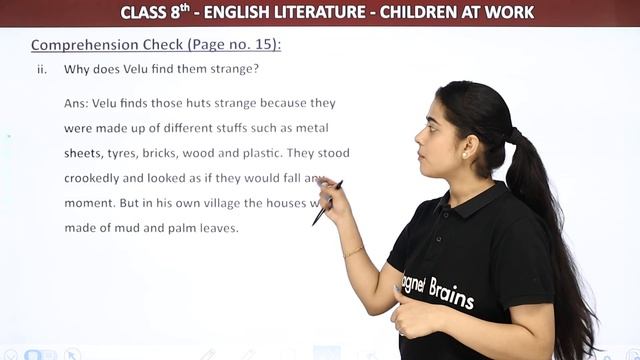 Class 8 English Chapter 2 | Children at Work NCERT Solutions | Class 8 English смотреть онлайн
