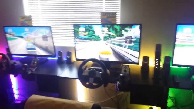 DAYTONA USA 4 Player Setup смотреть онлайн