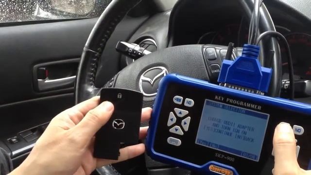 MAZDA 6 Программатор ключей SKP 900 смотреть онлайн
