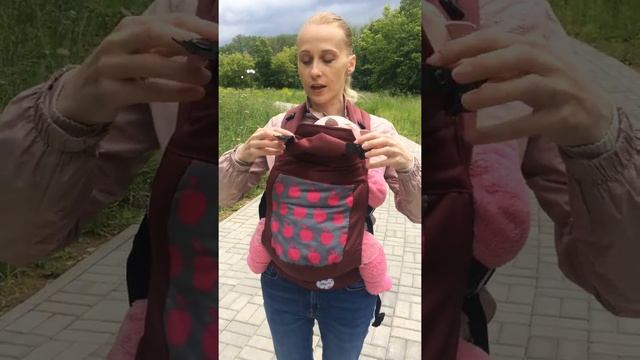 Тестирование эргорюкзака от SlingMe смотреть онлайн