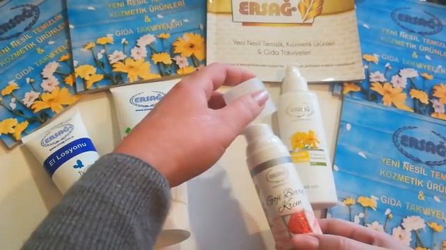 Обзор продукция #Ersag мой заказ крема для лица и тела от #Эрсаг смотреть онлайн