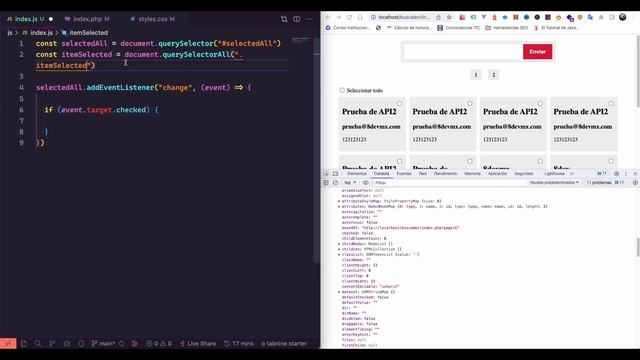 [7] Cómo Seleccionar Todo con Checkbox en JavaScript смотреть онлайн
