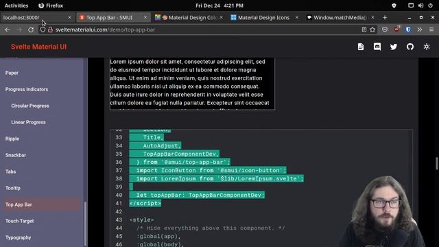 Svelte Material UI in SvelteKit Tutorial смотреть онлайн