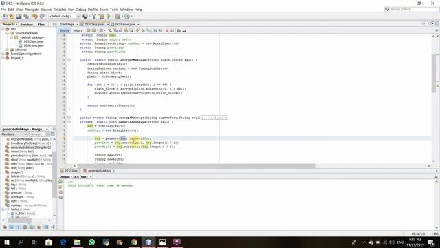 DES Algorithm using java смотреть онлайн