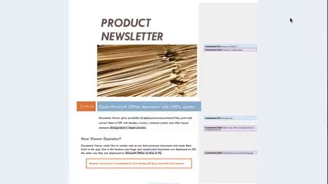 How to View Word Comments & Review Notes on iPad смотреть онлайн