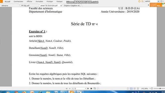 Bases de données - sql - les contraintes du modèle relationnel (part 4) смотреть онлайн