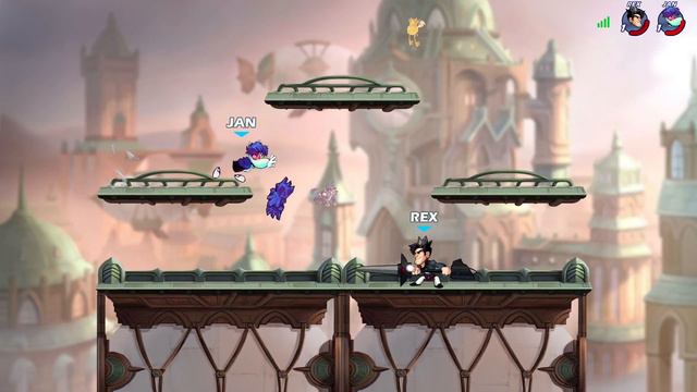 Level 100 Sir Roland vs Level 100 Rayman 1v1 Brawlhalla Gameplay | Legend Pro Sparring (ft: Janking смотреть онлайн