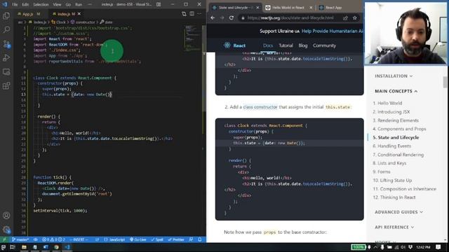 CIS658 - React and State Demo смотреть онлайн