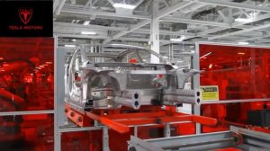 Только роботы! Завод Tesla в США  Как собирают автомобили Тесла