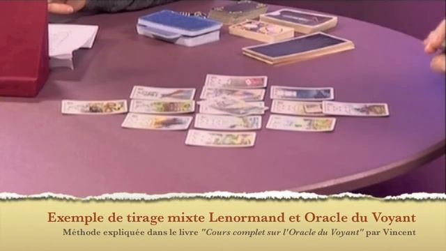 Exemple de tirage mixte Lenormand et Oracle du Voyant смотреть онлайн