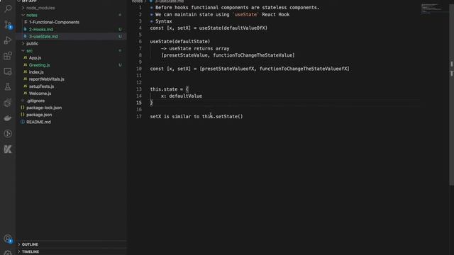 4. useState Intro - React Hooks In Telugu смотреть онлайн