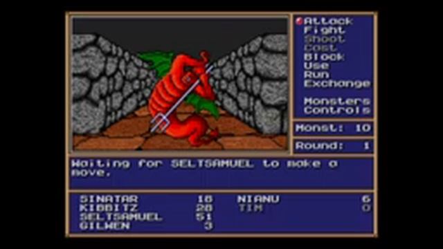 [ENG] (Genesis) Might and Magic 2: Gates to Another World Part 1 смотреть онлайн