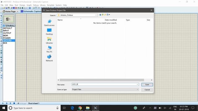 BEEE Arduino Sketch Simulation on Proteus 8 смотреть онлайн