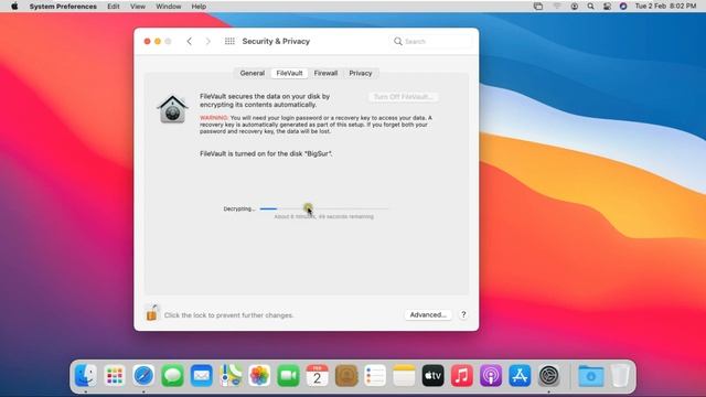 How To Turn Off  Mac FileVault & Firewall On MacOS BigSur & Catalina
