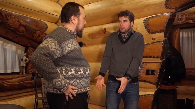 СТИЛЬНАЯ и НЕОБЫЧНАЯ баня из КЕДРОВОГО сруба. Обзор и планировка бани ручной рубки смотреть онлайн