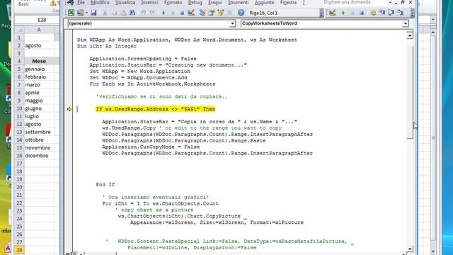 Copiare fogli di calcolo Excel in un documento Word смотреть онлайн