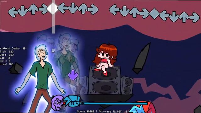 Friday Night Funkin Против Shaggy God Eater RetroSpecter's Remix. Friday Night Funkin Мод смотреть онлайн