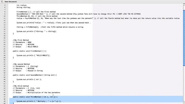 Introduction to Java Module 6 Example смотреть онлайн