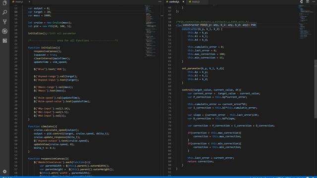 Code Custom PID Controlle with Javascript смотреть онлайн