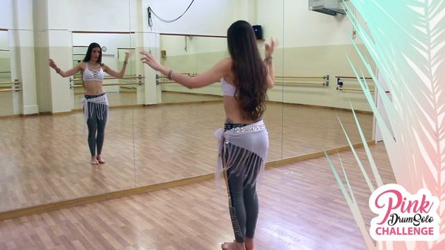 Pink Drum Solo Challenge - BELLYDANCE TUTORIAL VIDEO - Silvia Brazzoli & Matias Hazrum смотреть онлайн