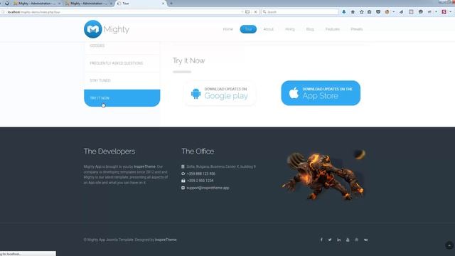 Gantry 5 - "One-Page Menu" Particle (Mighty) смотреть онлайн