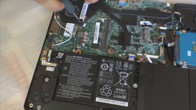 Разборка ноутбука Acer ASPIRE V5-572G