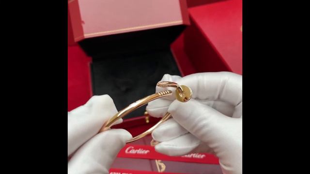 Unboxing Video | Cartier Juste Un Clou Bracelet, Rose Gold, Diamonds