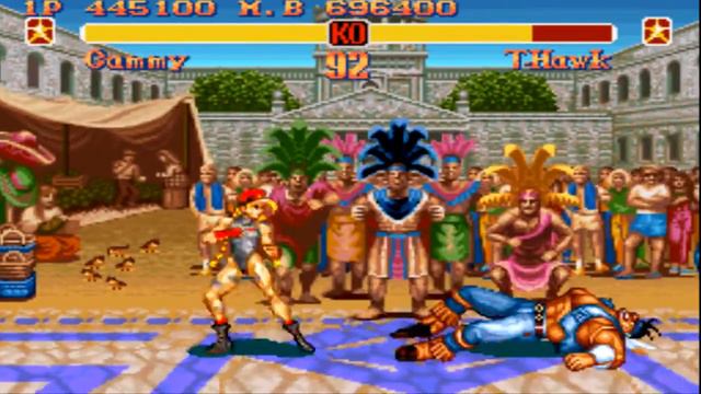 Super Street Fighter II The New Challengers Cammy Full Playthrough смотреть онлайн