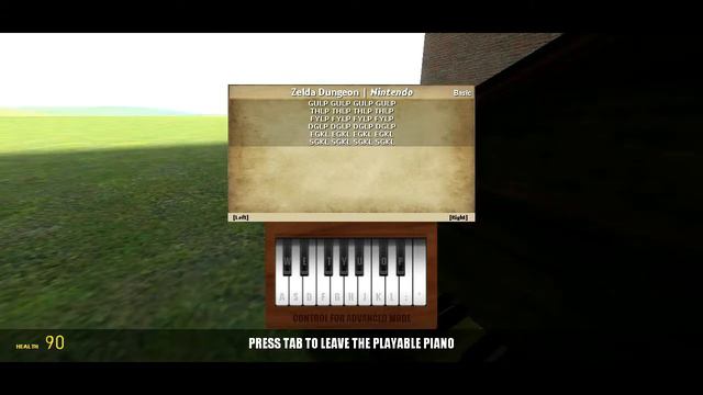 Playable Piano (Garry’s Mod) смотреть онлайн