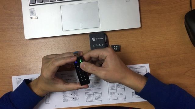 Флешка DatGuard Flash Erase с паролем под принуждением смотреть онлайн