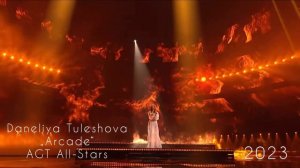 Daneliya Tuleshova - „Arcade“ (Duncan Laurence) 2021 studio cover & 2023 AGT All-Stars performance