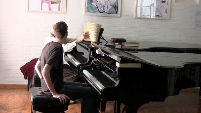 Dimitri Bashkirov - Master Class For Piano: Victor Maslov plays Rachmaninov смотреть онлайн