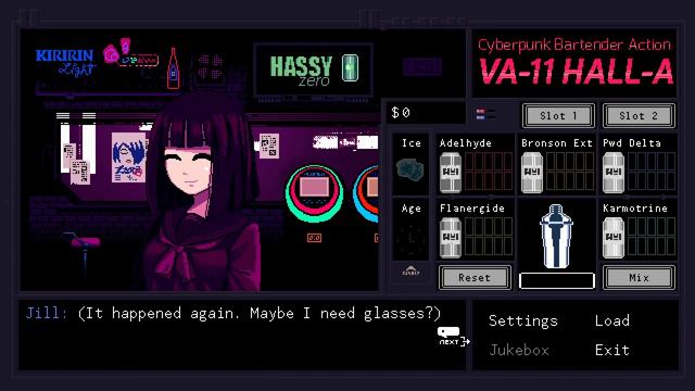 VA-11 Hall-A: Cyberpunk Bartender Action: - Night Shifts - (Full Demo) (No Commentary) смотреть онлайн