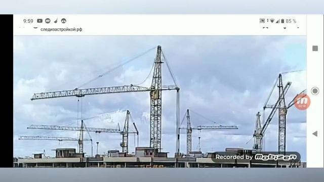 Работа башенных кранов кбсм-503б, кб-503 б и кб-515. смотреть онлайн