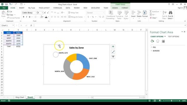 Info-graphics: Ring Chart in Excel смотреть онлайн