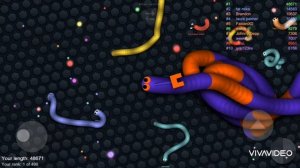 Слизарио... slither.io.... Огромный червь.... ТОП 1... TOP 1