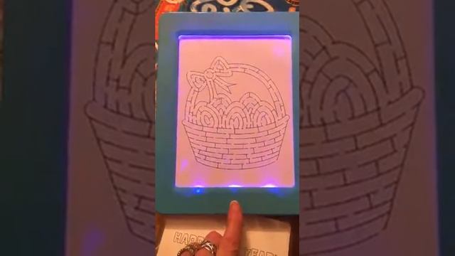 Obuby Kids Magic Pad Light Up Glow Drawing Board LED Draw Sketch Tablet Review, Make your child’s c смотреть онлайн