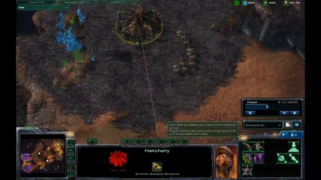 Starcraft 2 - Beta - Praccy (Z) vs Ocean (T) {002} [1.2] смотреть онлайн