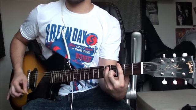 Green Day - Revolution Radio cover (Billie Joe Armstrong Gibson Les Paul Jr.) смотреть онлайн