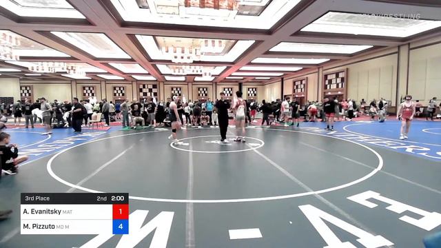 138 Lbs 3rd Place - Anthony Evanitsky, Mat Assassins Wrestling Club Vs Michael Pizzuto, MD Maniacs смотреть онлайн