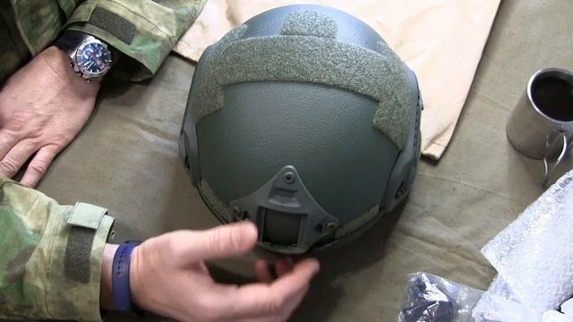 Шлем боевой баллистический ушастый MICH2000 Арамид NIJ III-A STD 0106,01 и NIJ III-A 0101,04 смотреть онлайн