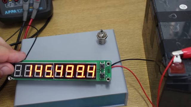 Собираем частотомер (we make a frequency meter) смотреть онлайн