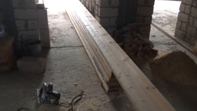 Часть 14. Нарезка бруска контробрешетки смотреть онлайн