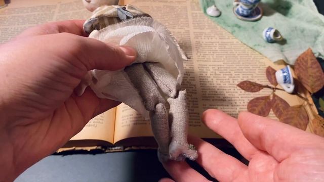 Что под платьем у куклы?! Как выглядит коллекционная кукла ручной работы, смотрим вблизи? смотреть онлайн