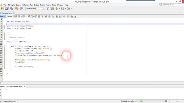 3 JFrame add components смотреть онлайн