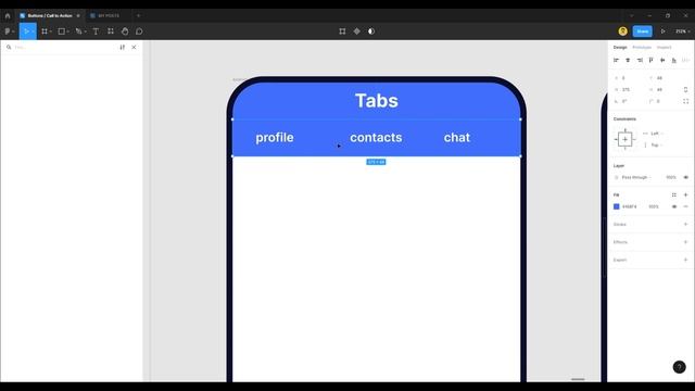 Tabs Design - Material Design 3.0 - Tutorial #13 смотреть онлайн