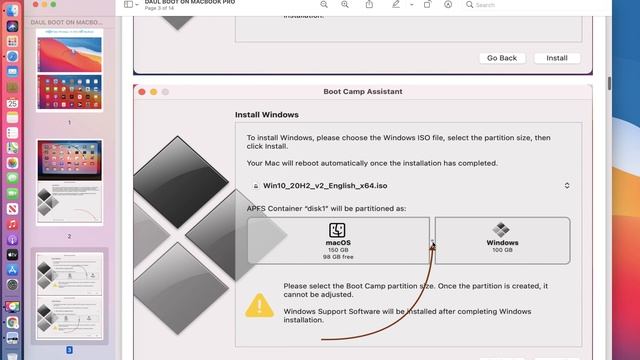 របៀបដំឡើង Windows 10 20H2 ឆ្នាំ ២០២១ On MacBook